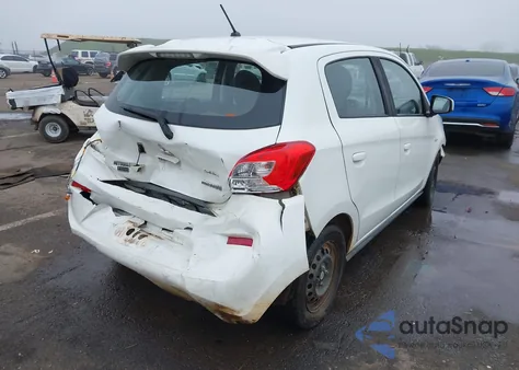 2019 Mitsubishi Mirage Rf из США, поврежденный, VIN ML32A3HJ7KH010729